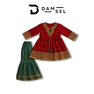 baby girls anarkali dress (1–2 years)